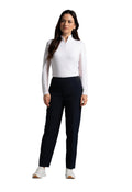 Solid Knit Ankle Pants - 70000